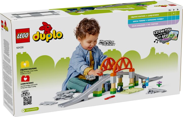 LEGO Duplo Train Bridge & Tracks Expansion Set (10426) (6)