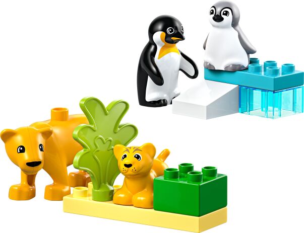 LEGO Duplo Wild Animal Families: Penguins & Lions (10442) (1)