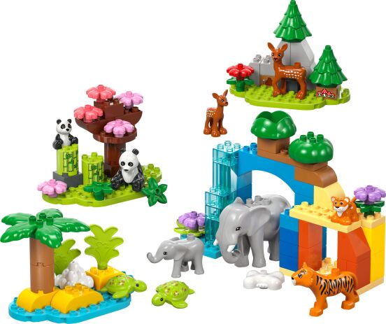 LEGO Duplo 3in1 Wild Animal Families (10446) (1)