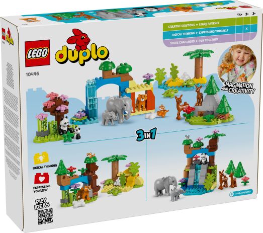 LEGO Duplo 3in1 Wild Animal Families (10446) (8)