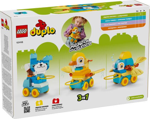 LEGO Duplo 3in1 Animals On Wheels (10448) (9)