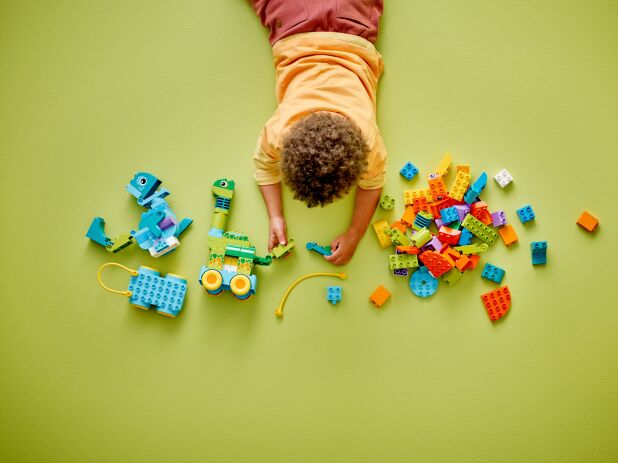 LEGO Duplo 3in1 Dinosaurs On Wheels  (10451) (5)