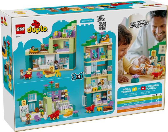 LEGO Duplo 3in1 Modern Family House With Figures (10470) (10)