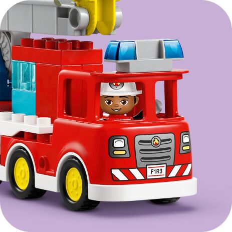 LEGO Duplo Fire Truck With Hose And Firefighter (10473) (4)