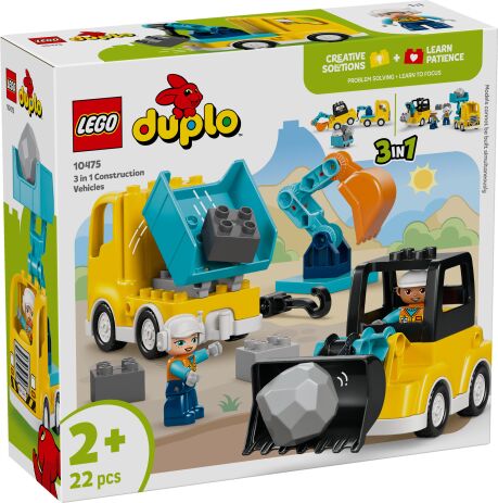 LEGO Duplo 3in1 Construction Vehicles (10475) (0)