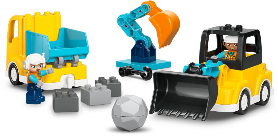 LEGO Duplo 3in1 Construction Vehicles (10475) (1)