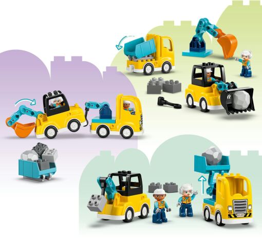 LEGO® DUPLO® 3in1 Construction Vehicles (10475) (4)