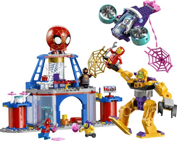 LEGO Super Heroes Team Spidey Web Spiner Headquarters (10794) (1)