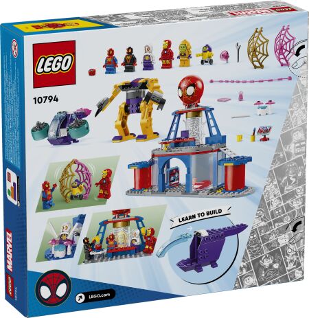 LEGO Super Heroes Team Spidey Web Spiner Headquarters (10794) (8)