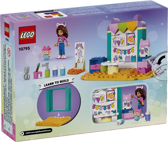 LEGO Gabby's Dollhouse Crafting With Baby Box (10795) (9)