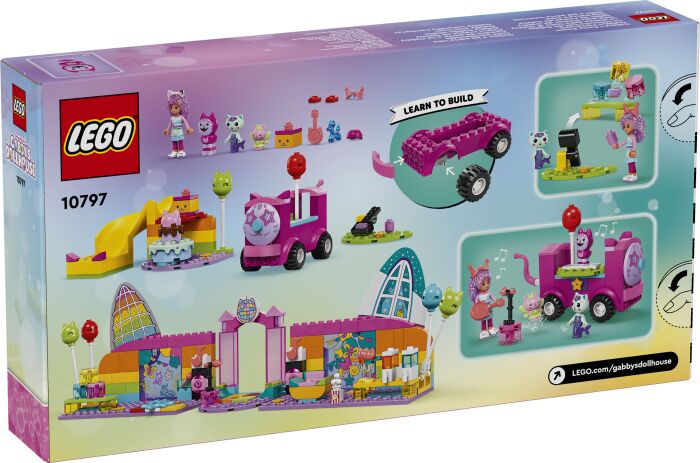 LEGO Gabby's Dollhouse Gabby's Parth Room (10797) (12)