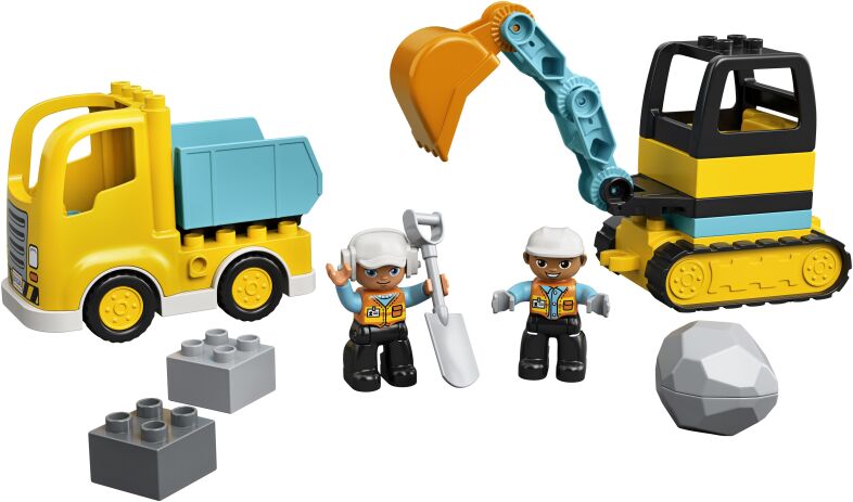 LEGO Duplo Truck & Tracked Excavator (10931) (1)