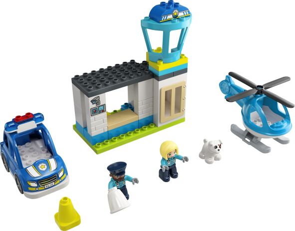 LEGO Duplo Police Station & Helicopter (10959) (1)