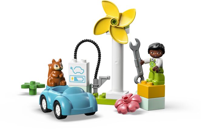 LEGO Duplo Wind Turbine & Electric Car (10985) (1)