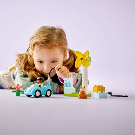 LEGO Duplo Wind Turbine & Electric Car (10985) (7)