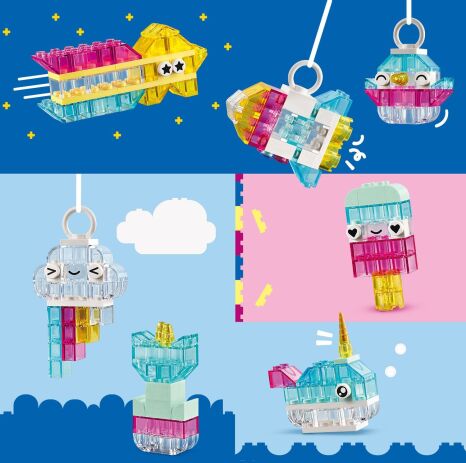 LEGO Classic Magical Transparent Box (11040) (2)