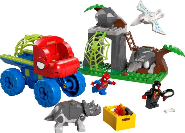 LEGO Super Heroes Team Spidey Dino Crawler Rescue (11199) (1)