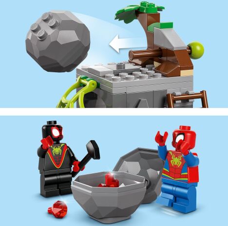 LEGO Super Heroes Team Spidey Dino Crawler Rescue (11199) (2)