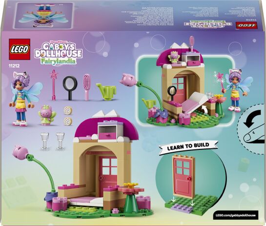 LEGO® Gabby's Dollhouse Kitty Fairy's Garden House (11212) (9)