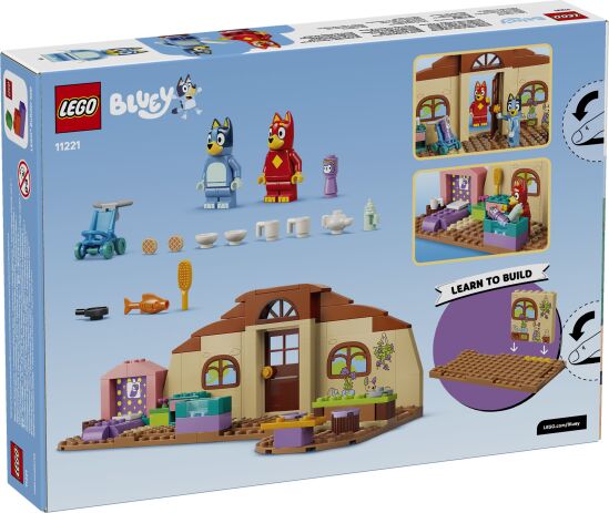 LEGO® Bluey School With Rusty And Bluey (11221) (8)