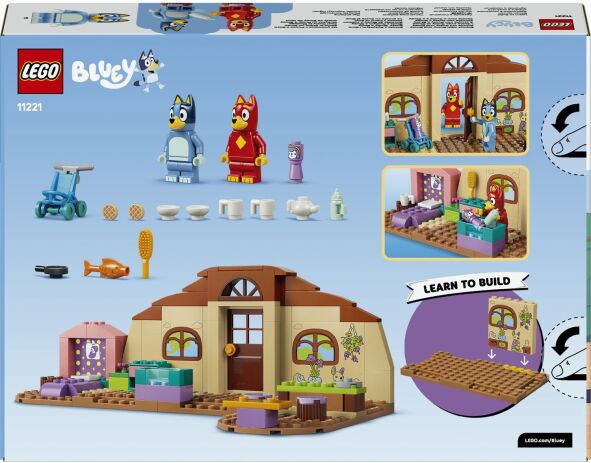 LEGO® Bluey School With Rusty And Bluey (11221) (9)