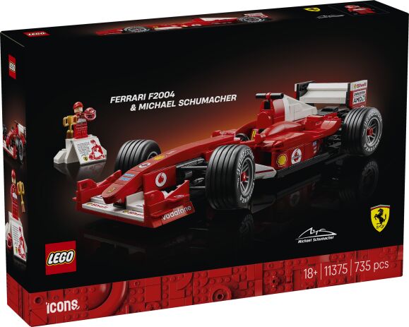LEGO Icons Ferrari F2004 & Michael Schumacher (11375) (0)