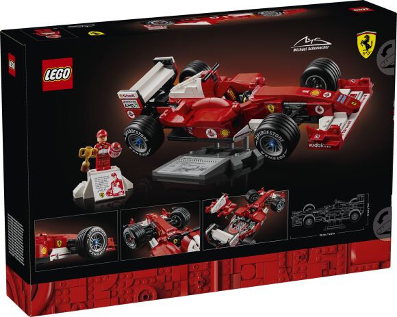 LEGO Icons Ferrari F2004 & Michael Schumacher (11375) (14)