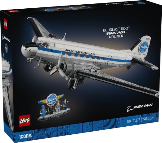 LEGO Idons Douglas DC3 Panam Airliner (11378) (0)