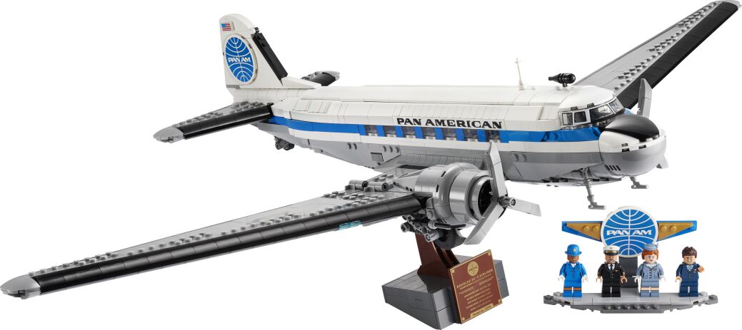 LEGO Idons Douglas DC3 Panam Airliner (11378) (1)