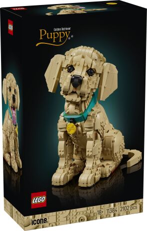LEGO Icons Golden Retriever Puppy (11384) (0)