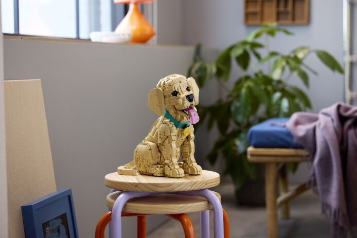 LEGO Icons Golden Retriever Puppy (11384) (15)