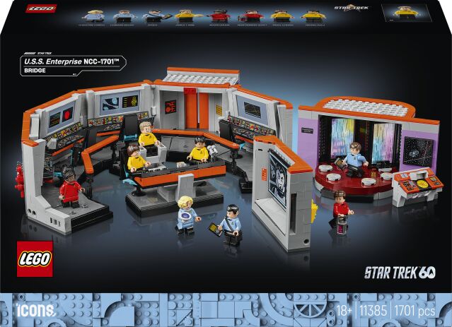 LEGO® Icons Star Trek: U.S.S. Enterprise NCC-1701 Bridge (11385) (0)