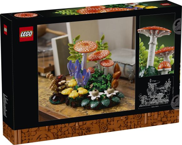 LEGO® Botanicals Woodland Mushrooms (11505) (9)