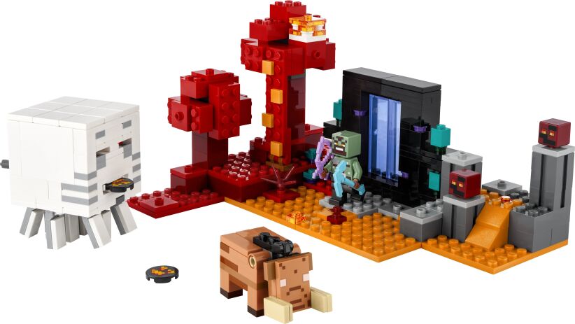 LEGO Minecraft The Nether Portal Ambush (21255) (1)