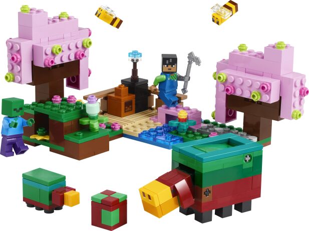 LEGO Minecraft The Cherry Blossom Garden (21260) (1)