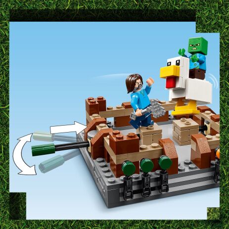 LEGO Minecraft Woodland Mansion Fighting Ring (21272) (3)