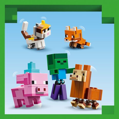 LEGO Minecraft Baby Pig's Birthday Celebration (21281) (3)