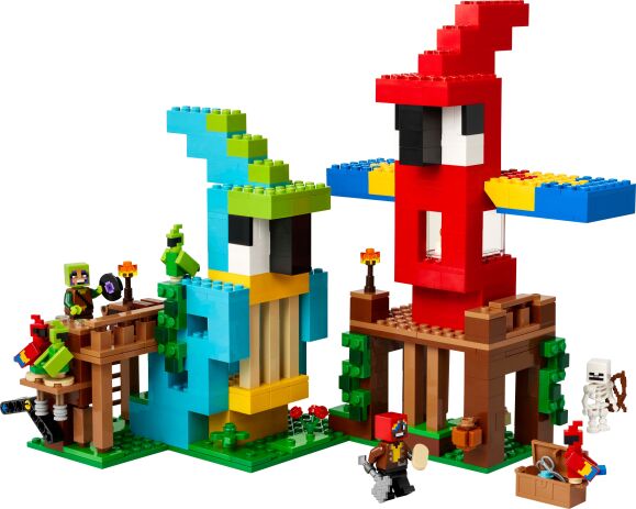 LEGO Minecraft The Parrot Houses (21282) (1)