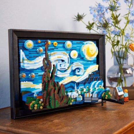 LEGO Ideas Vincent Van Gogh: The Starry Night (21333) (10)