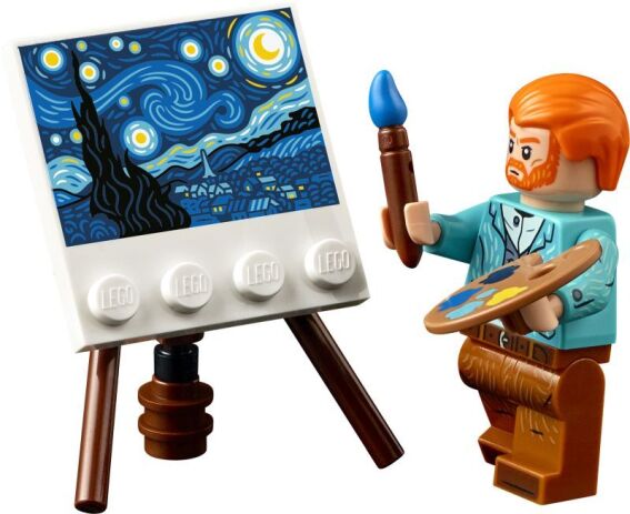 LEGO Ideas Vincent Van Gogh: The Starry Night (21333) (2)