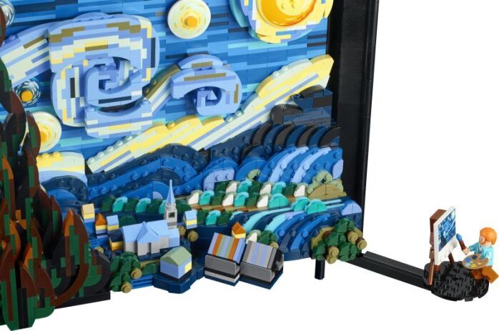 LEGO Ideas Vincent Van Gogh: The Starry Night (21333) (4)