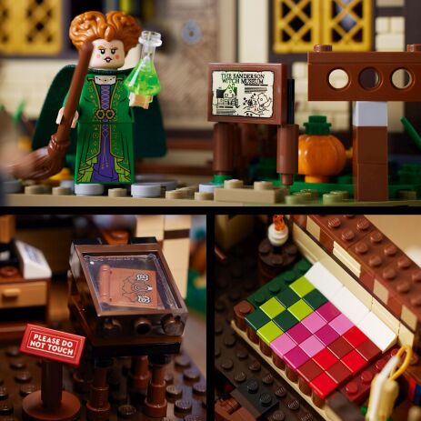 LEGO Ideas Disney Hocus Pocus:The Sanderson Sister's Cottage (21341) (5)