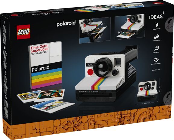 LEGO Ideas Polaroid Onestep SX-70 Camera (21345) (8)