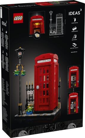 LEGO Ideas Red London Telephone Box (21347) (11)