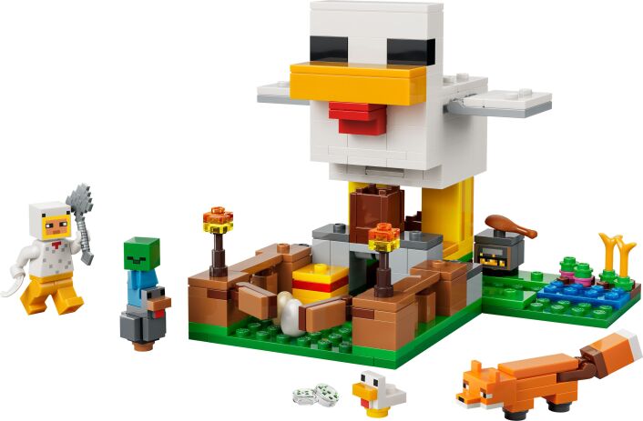 LEGO Minecraft Chicken Farm (21585) (1)