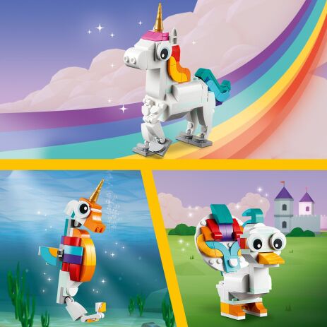LEGO Creator 3in1 Magical Unicorn (31140) (3)