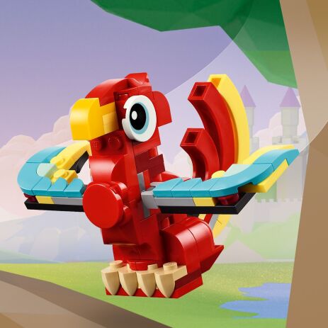 LEGO Creator 3in1 Red Dragon (31145) (3)