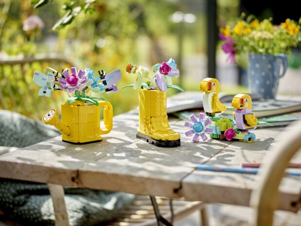 LEGO Creator 3in1 Flowers In Watering Can (31149) (5)
