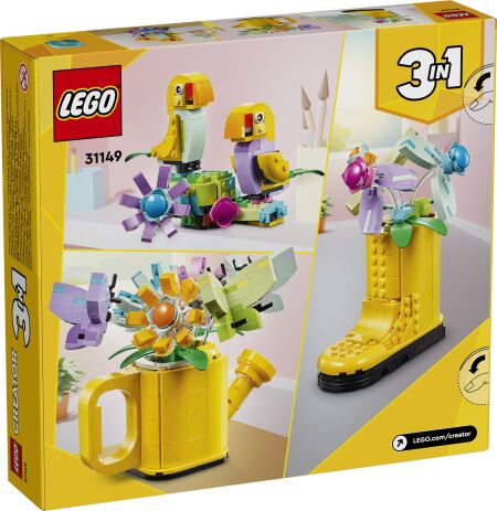 LEGO Creator 3in1 Flowers In Watering Can (31149) (6)