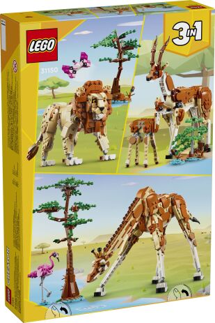 LEGO Creator 3in1 Wild Safari Animals (31150) (6)